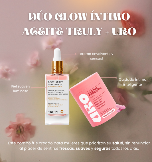 Dúo Glow Íntimo - Aceite Truly + Uro
